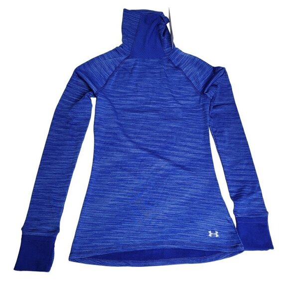 Under Armour Turtleneck Blue Fitted Size M - Picture 1 of 13